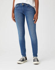 DAMSKIE SPODNIE JEANSOWE WRANGLER SKINNY AIRBLUE W28K-TX-386 112141288