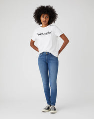 DAMSKIE SPODNIE JEANSOWE WRANGLER SKINNY AIRBLUE W28K-TX-386 112141288
