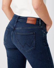 DAMSKIE SPODNIE JEANSOWE WRANGLER SKINNY BLUE INK W28K4535F 112141281