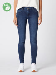 DAMSKIE SPODNIE JEANSOWE WRANGLER SKINNY TRUE DARK W28K-JY-78Z 112128288