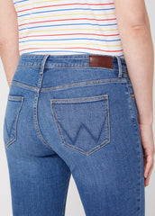 DAMSKIE SPODNIE JEANSOWE WRANGLER SKINNY WONDER BLUES W28K-KR-25M 112128292