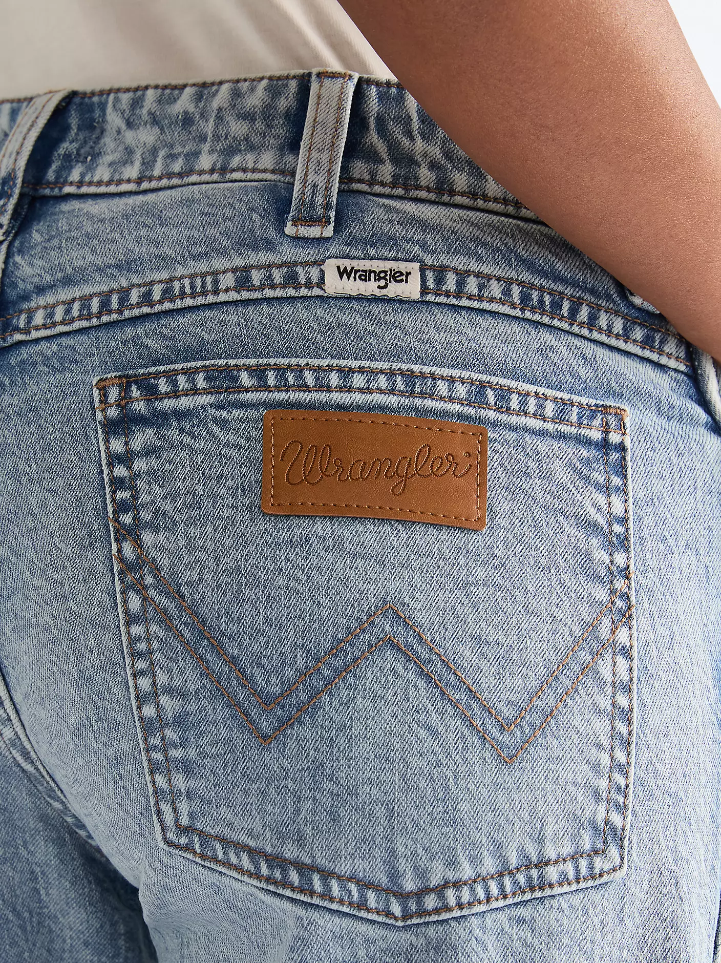 DAMSKIE SPODNIE JEANSOWE WRANGLER WORLD WIDE BUBBLY 112378270