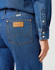 DAMSKIE SPODNIE JEANSOWE WRANGLER WORLD WIDE REAL BLUE 112362656