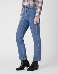 DAMSKIE SPODNIE JENANSOWE WRANGLER HERITAGE FIT - WILD HERITAGE MID W2H2-D2-23H 112128607