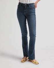 DAMSKIE SPODNIE LEE BREESE BOOT POP OF BLUE 112378783