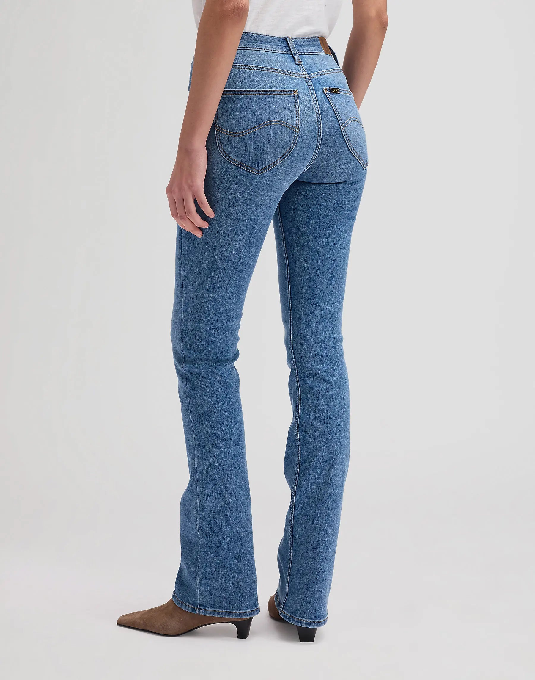 Damskie Spodnie Jeansowe Lee Breese Boot Revitalized 112376482