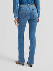 DAMSKIE SPODNIE LEE BREESE BOOT SAPPHIRE POND 112378934