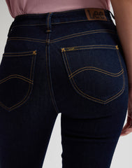 Damskie Spodnie Lee Breese Boot Sea Water 112378782