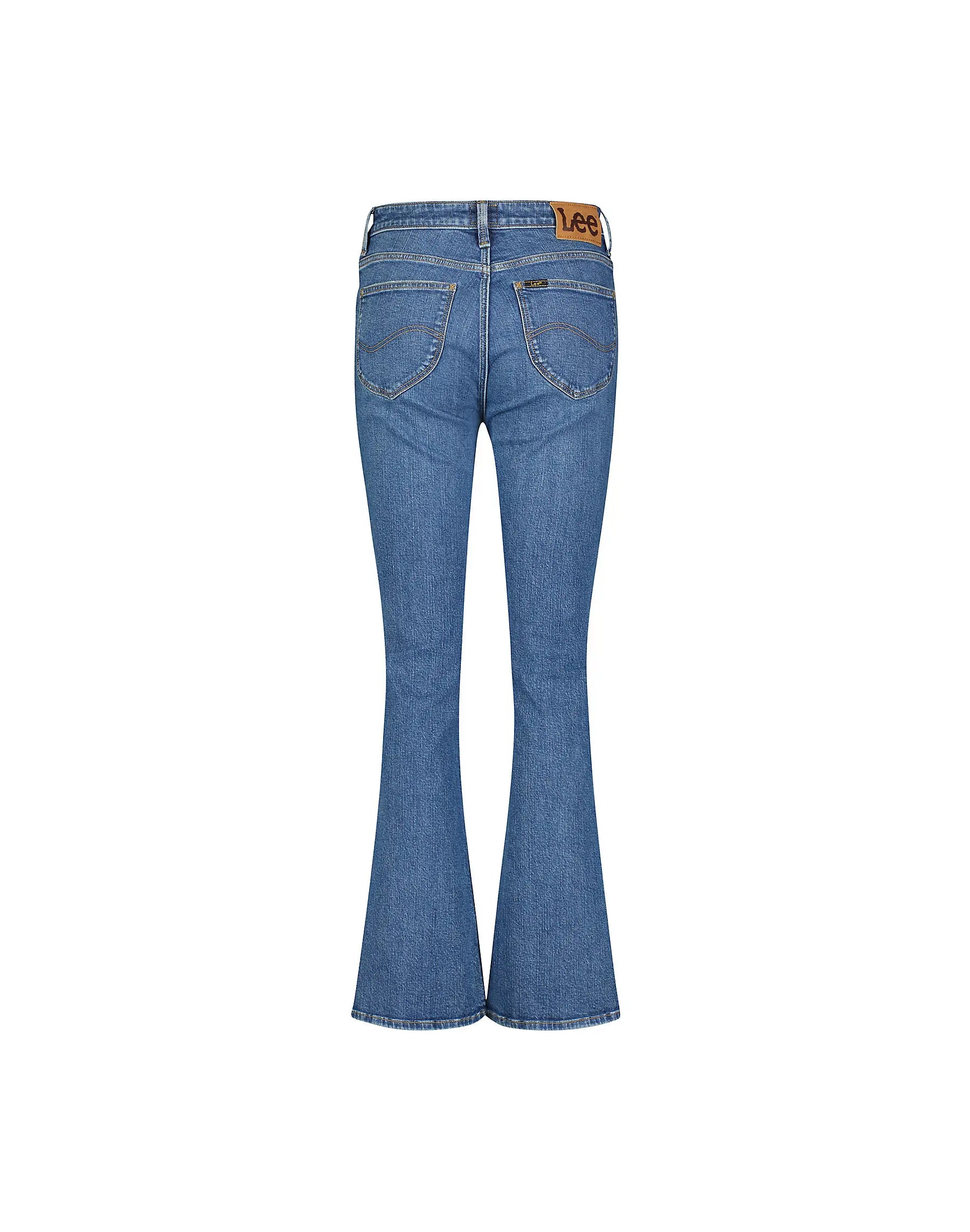 Damskie Spodnie Lee Breese Boot Valiant Blue 112355273