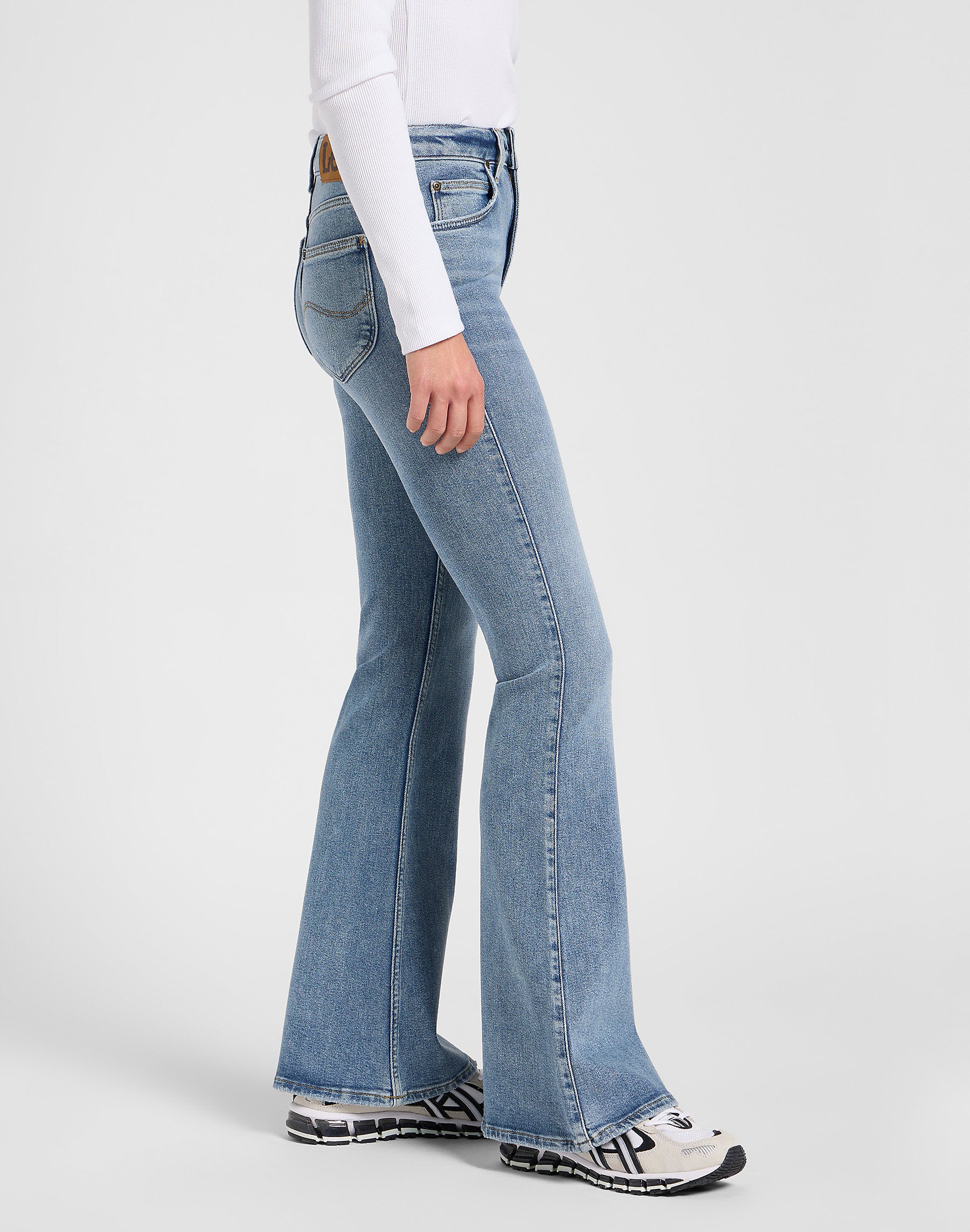 Damskie Spodnie Jeansowe Lee Breese Light Twist 112370940