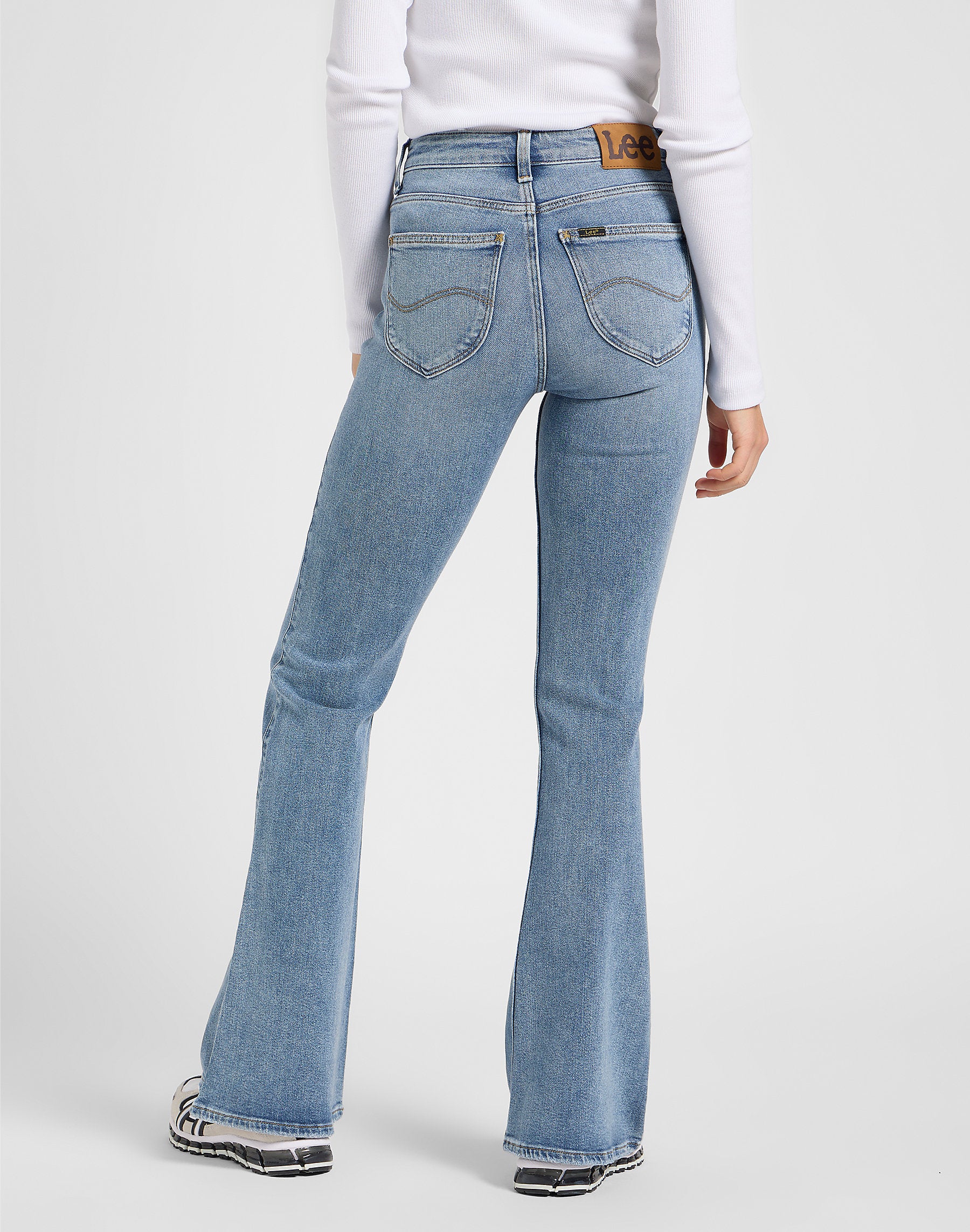 Damskie Spodnie Jeansowe Lee Breese Light Twist 112370940