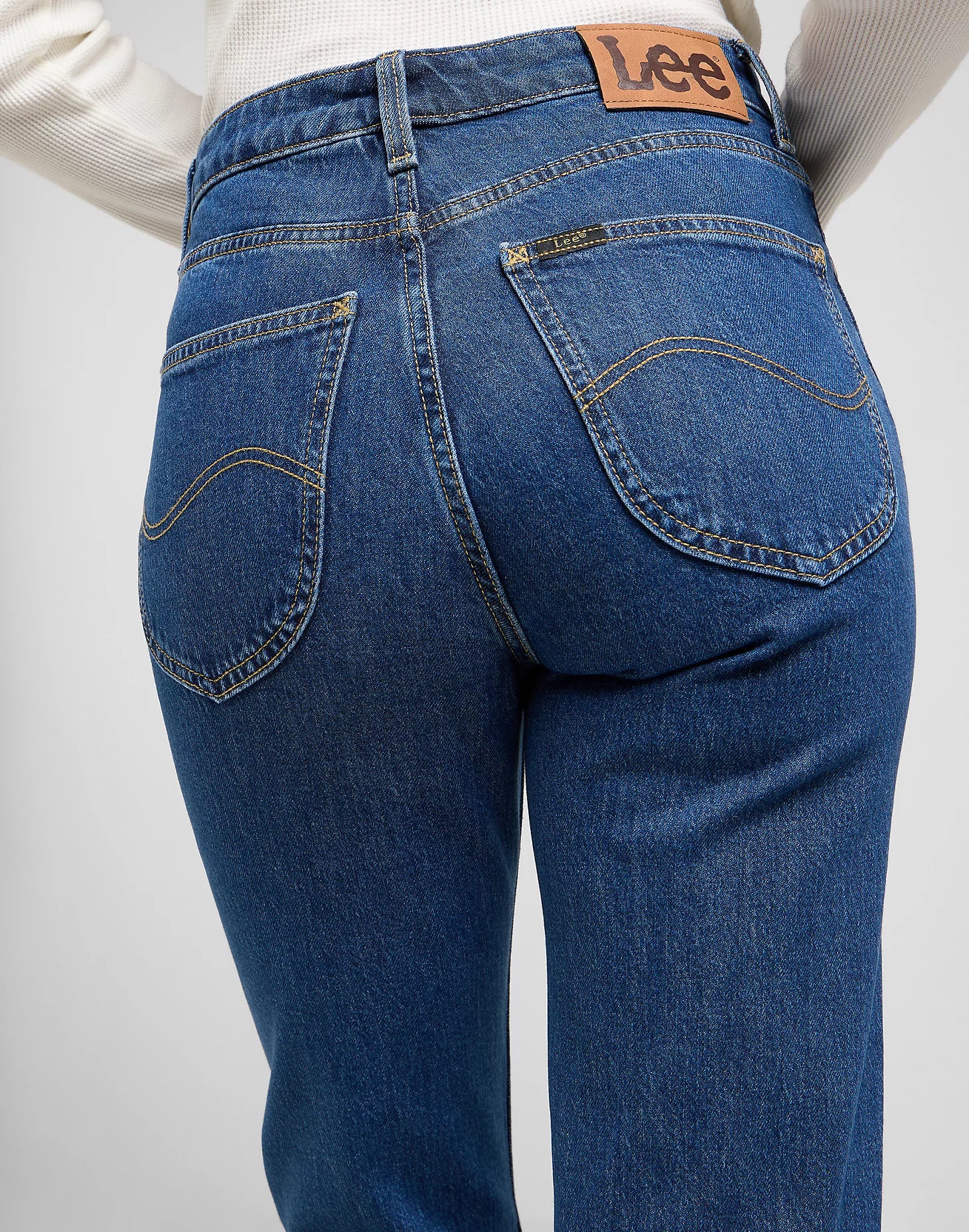 Damskie Spodnie Jeansowe Lee Carol Fresh Berry 112373934