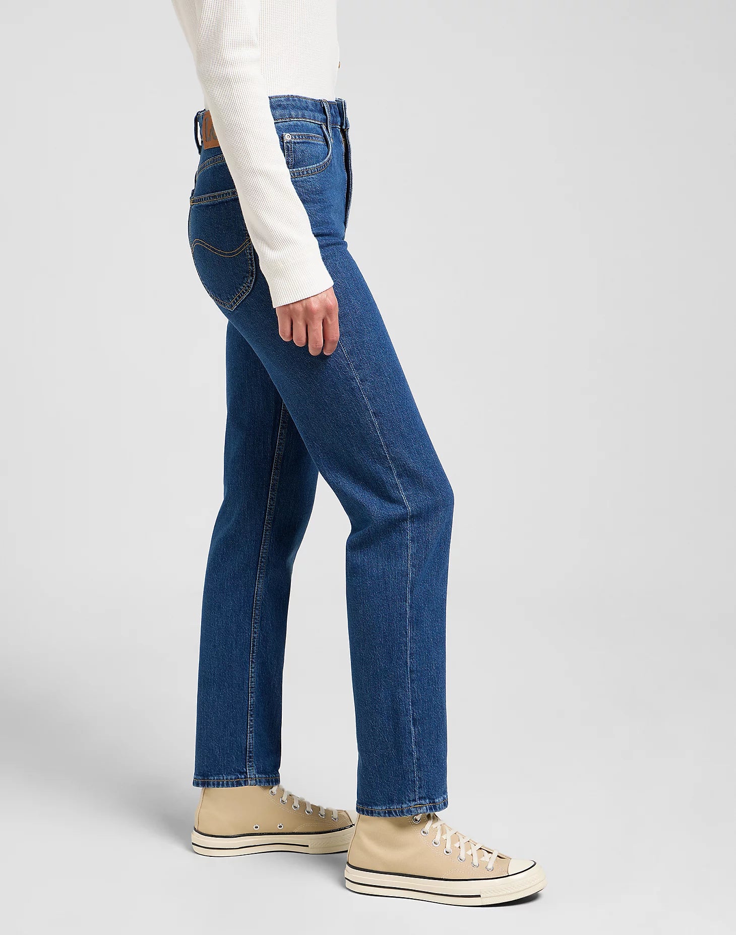 Damskie Spodnie Jeansowe Lee Carol Fresh Berry 112373934