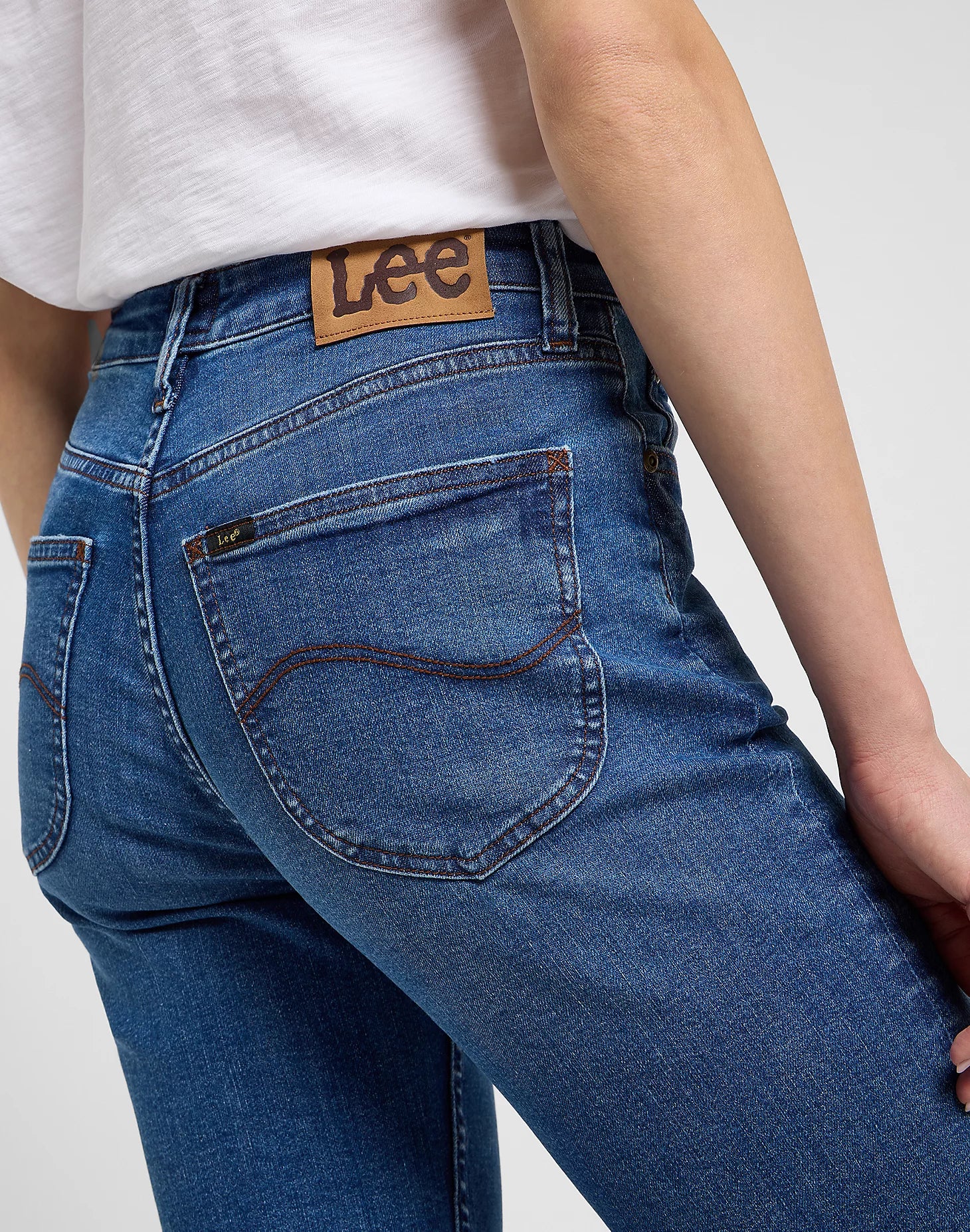 Spodnie Jeansowe Damskie Lee Carol Hyper Mid 112365066