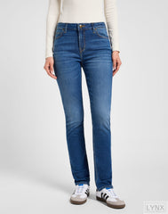 Damskie Spodnie Lee Elly Dark Twist 112355553