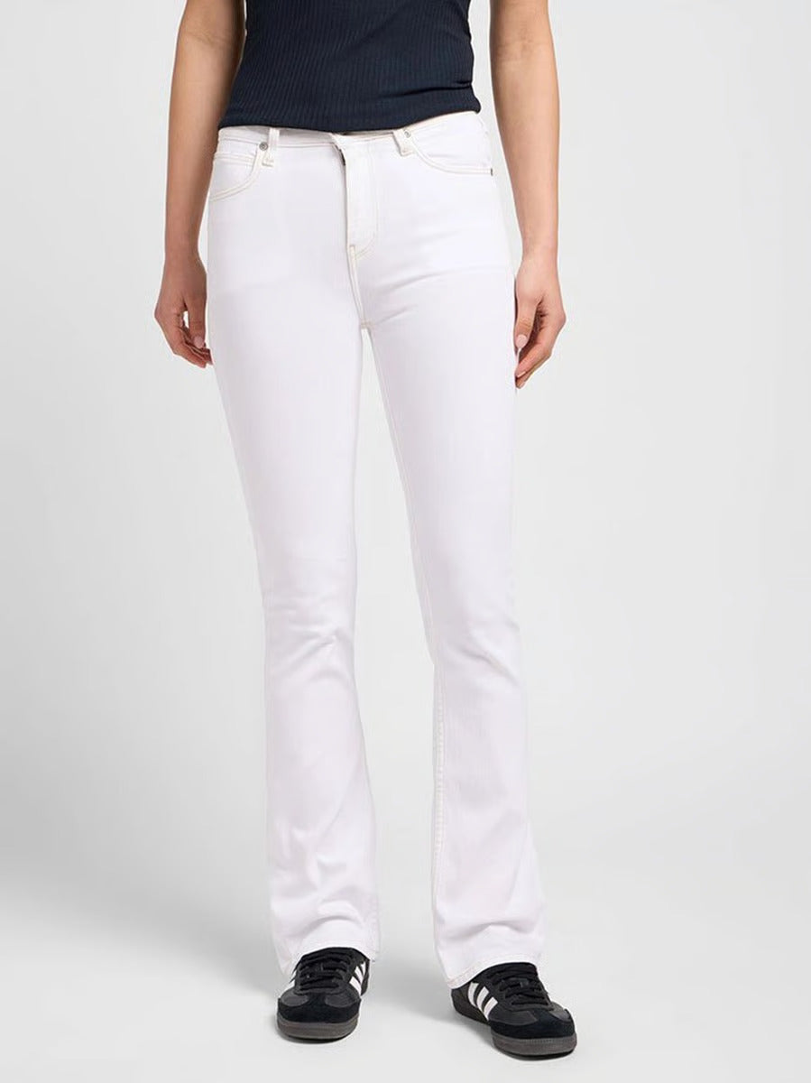 DAMSKIE SPODNIE LEE ELLY ILLUMINATED WHITE 112354515
