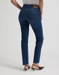 Damskie Spodnie Jeansowe Lee Elly Mid Voyage 112376706
