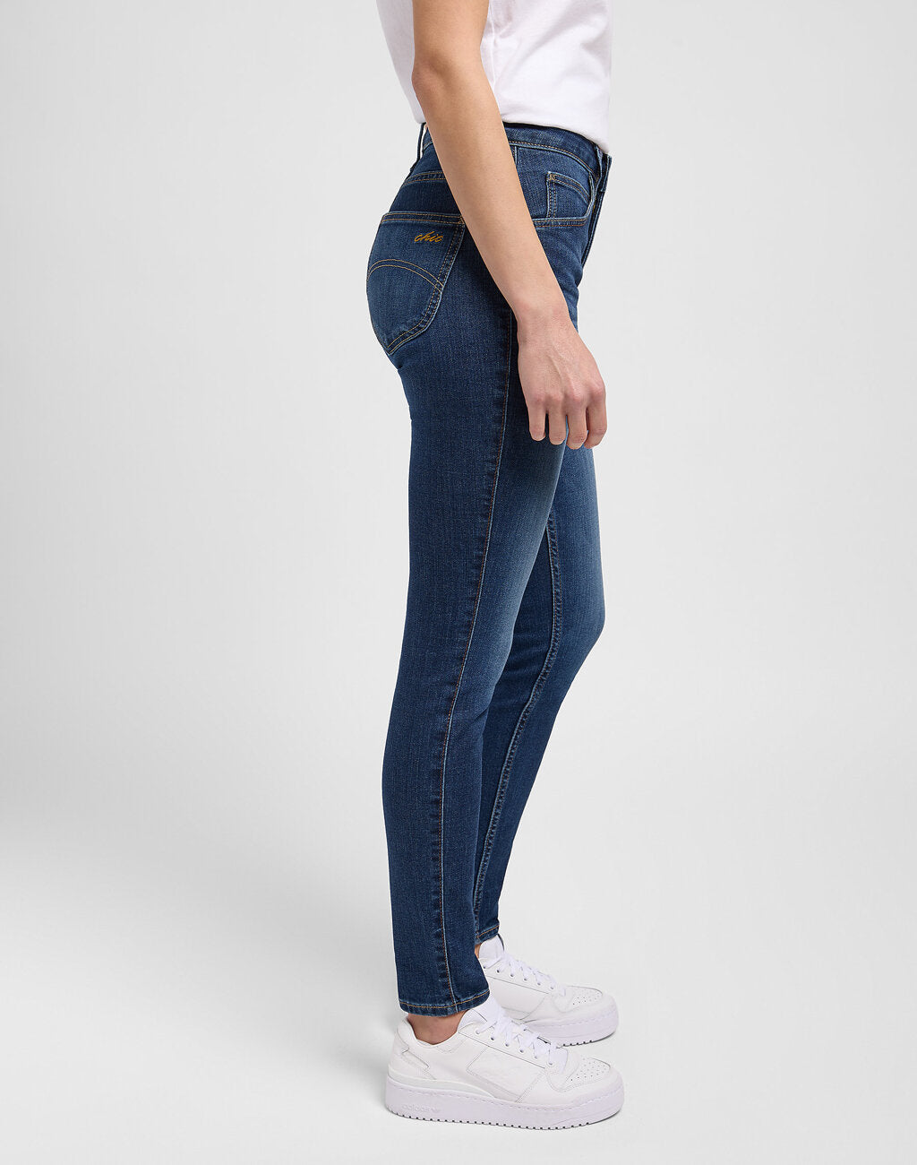 DAMSKIE SPODNIE LEE HIGH RISE SKINNY FIRST DATE 112346955 L34G016005