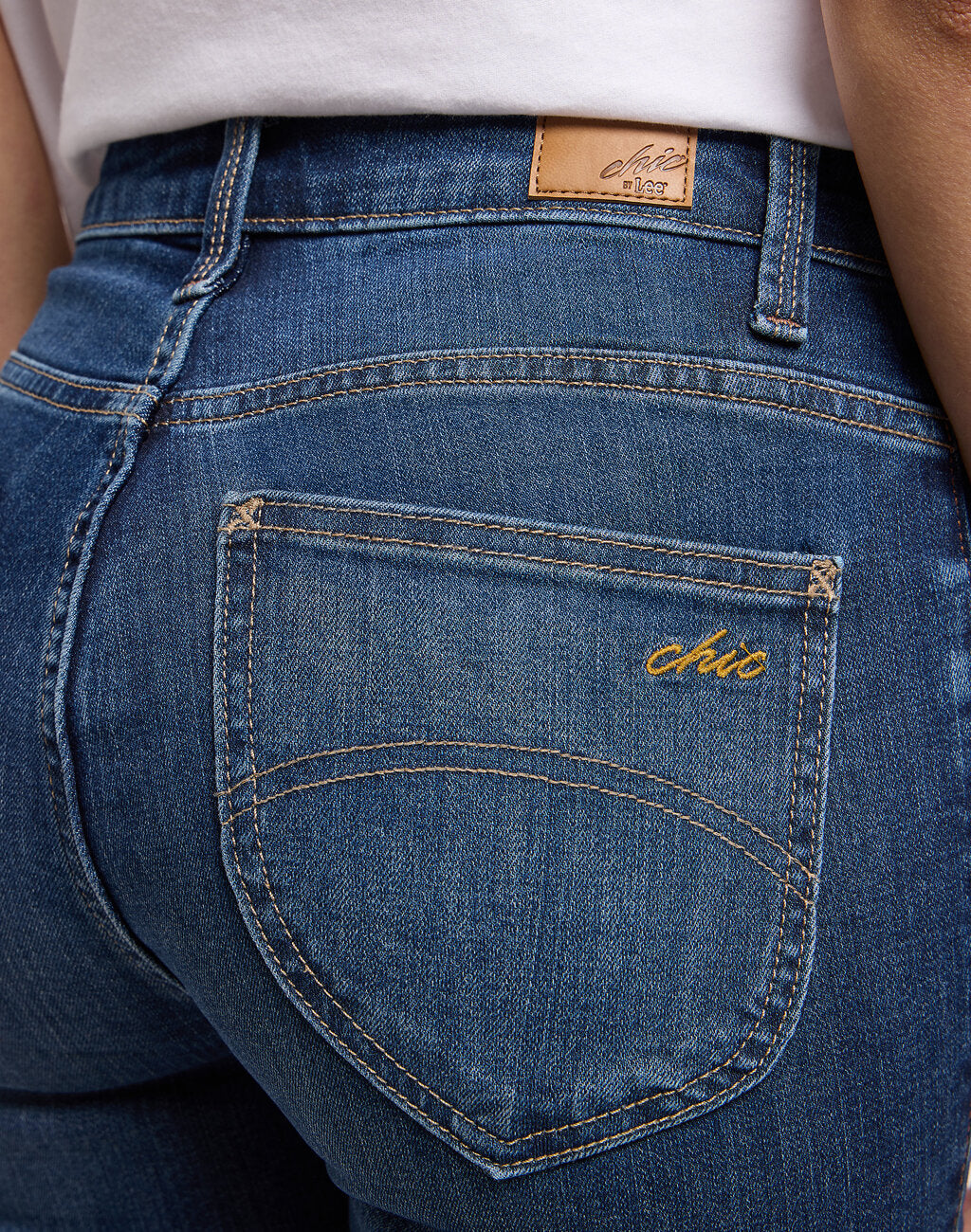DAMSKIE SPODNIE LEE HIGH RISE SKINNY FIRST DATE 112346955 L34G016005