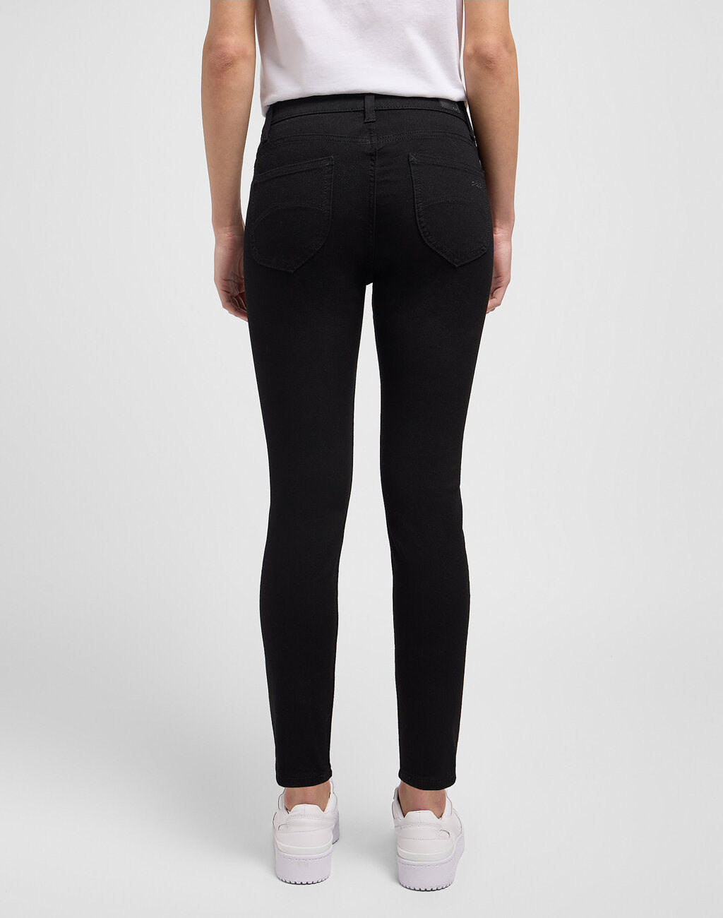 DAMSKIE SPODNIE LEE HIGH RISE SKINNY MOST BLACK 112346956 L34G007758
