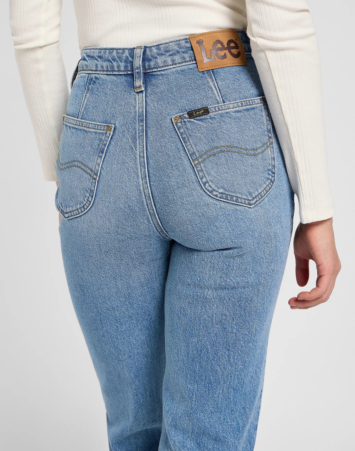 Damskie Spodnie Lee June Calm Seas 112371098