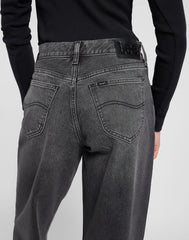 Damskie Spodnie Lee Low Slung Slouch Charred Black 112371088