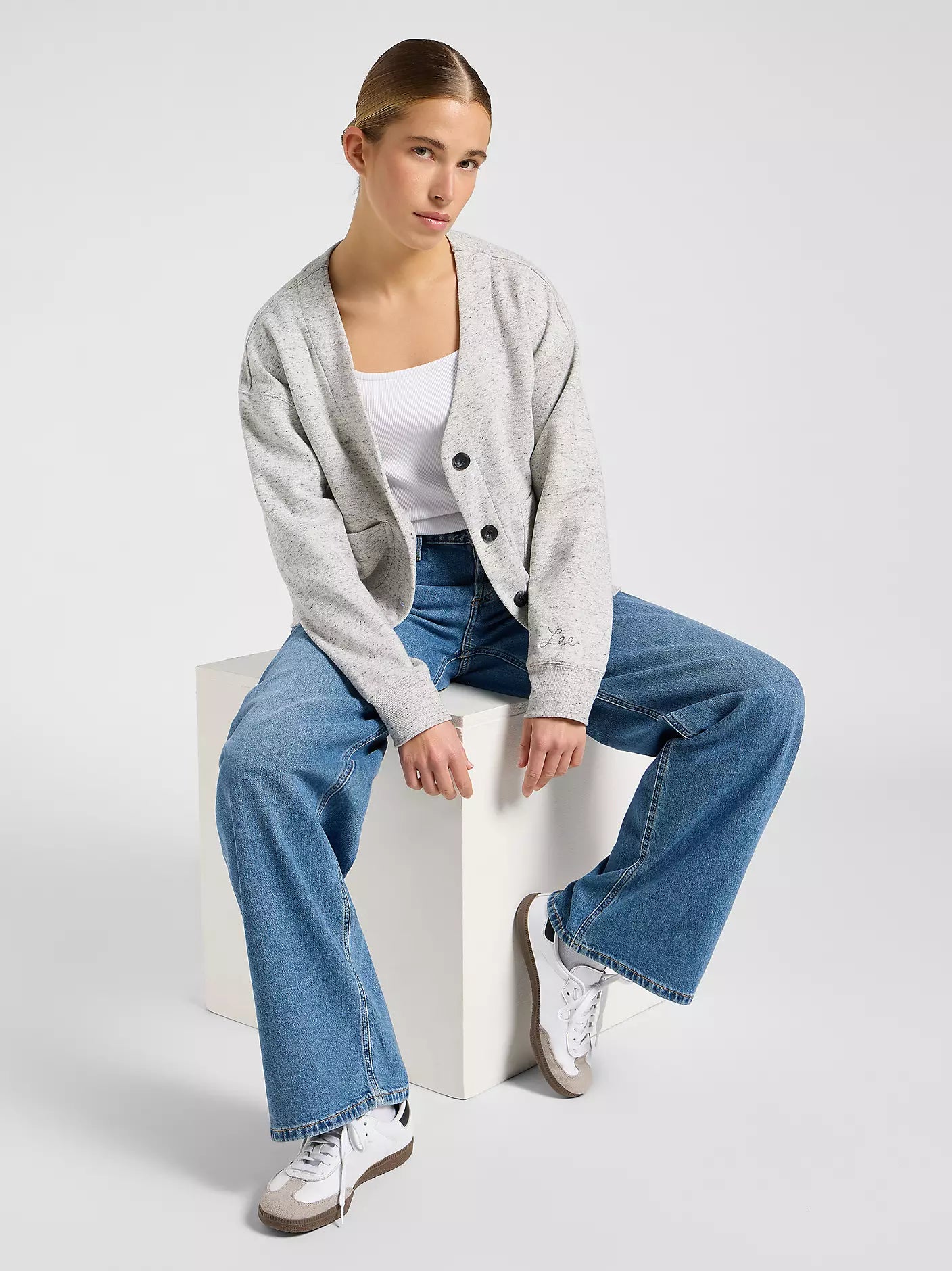 Damskie Spodnie Lee Low Slung Slouch First Chapter 112371117