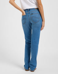 Damskie Spodnie Lee Marion Straight Dark Currents 112365929