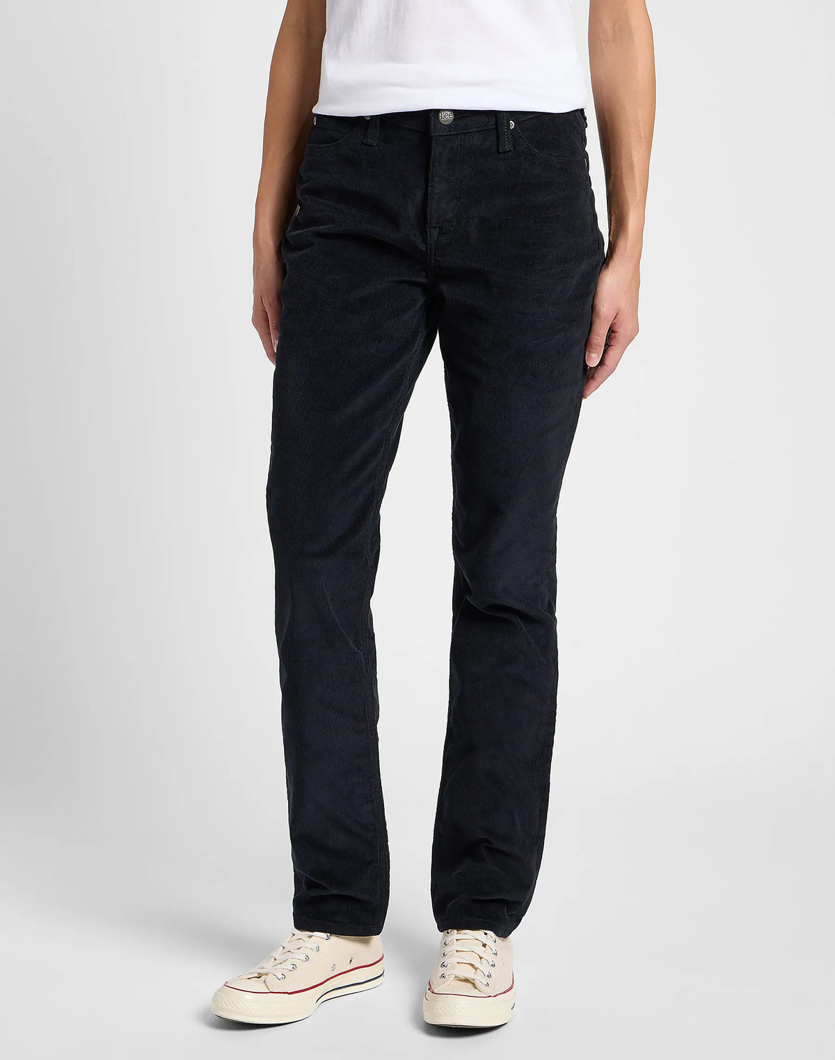 DAMSKIE SPODNIE LEE MARION STRAIGHT UNIONALL BLACK 112359984