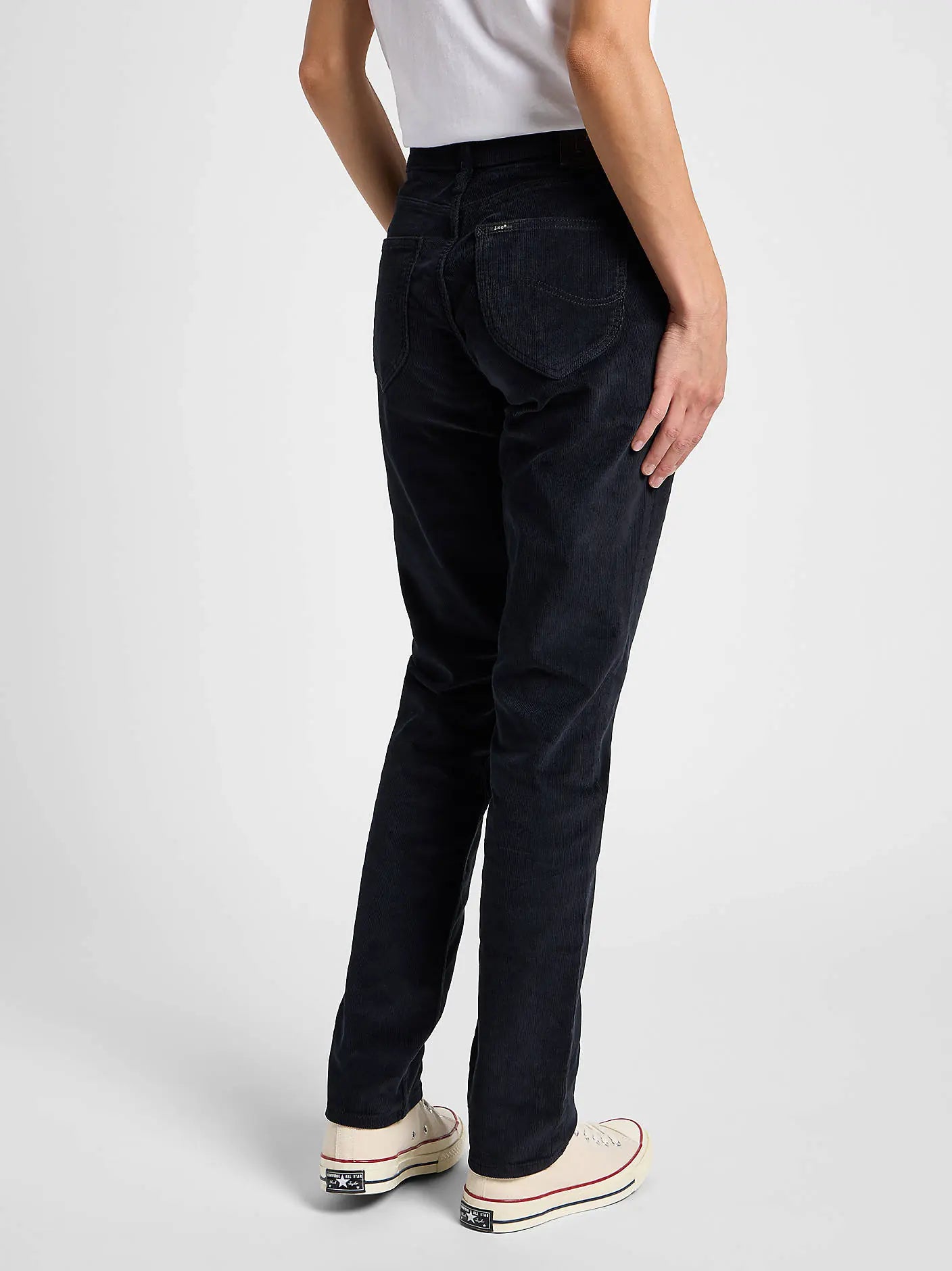 DAMSKIE SPODNIE LEE MARION STRAIGHT UNIONALL BLACK 112359984