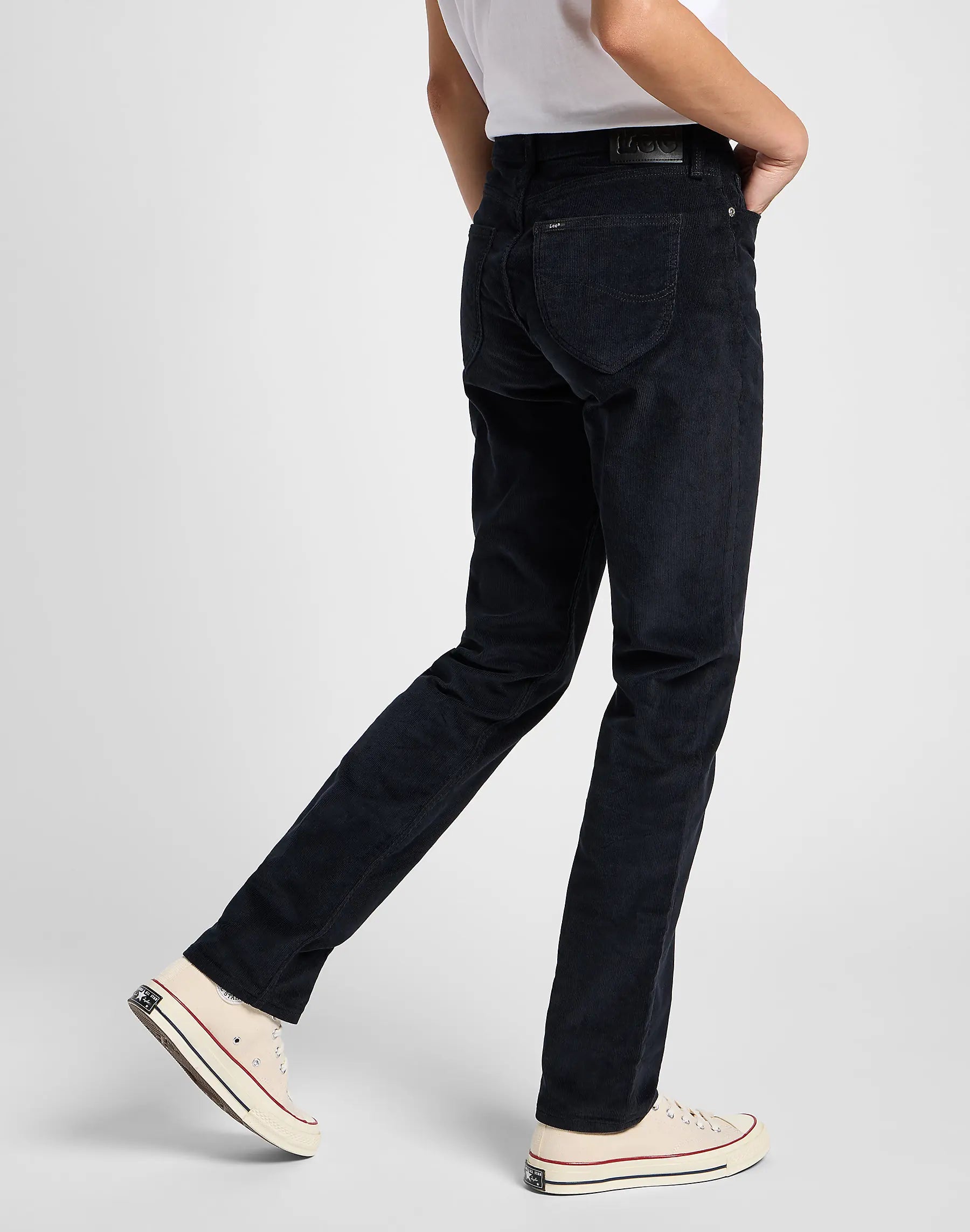 DAMSKIE SPODNIE LEE MARION STRAIGHT UNIONALL BLACK 112359984