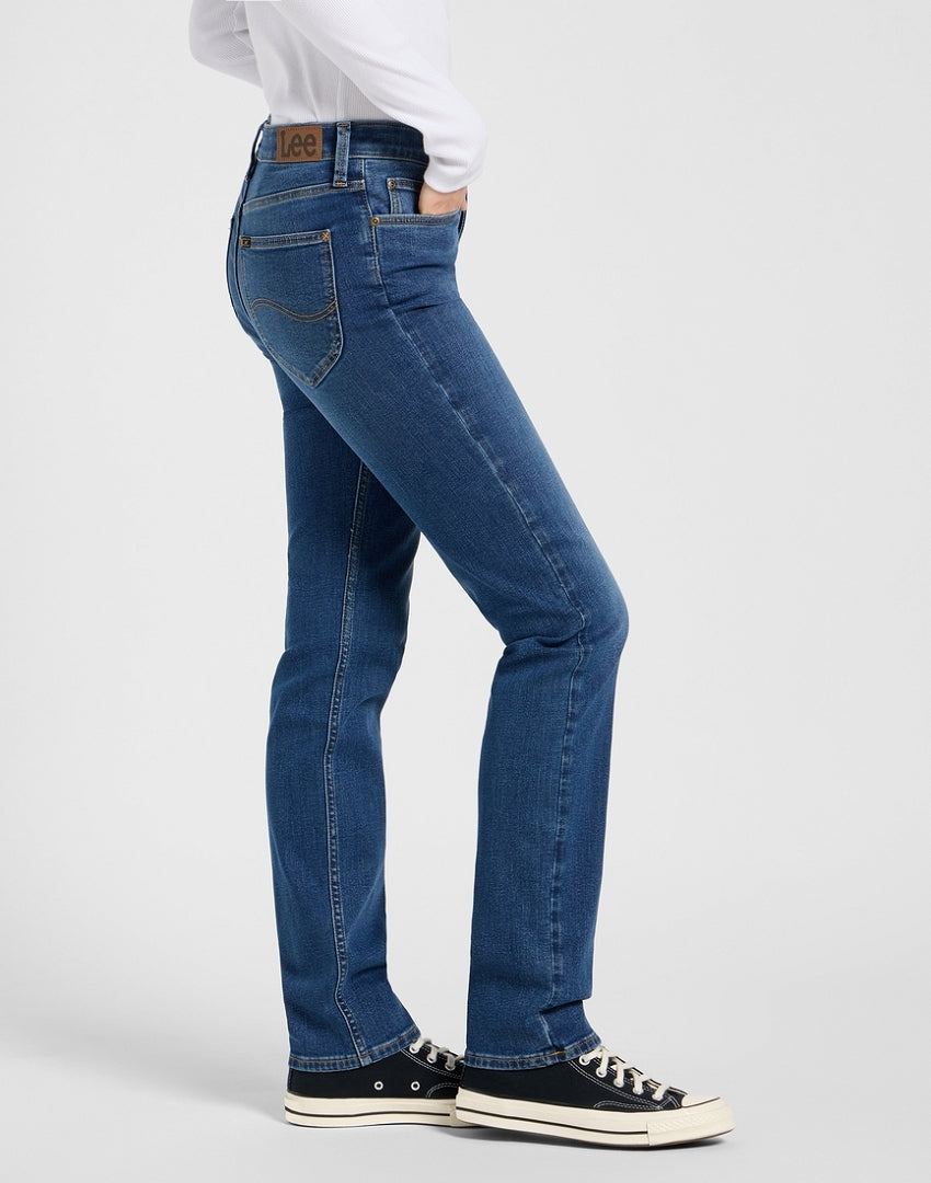 Damskie Spodnie Jeansowe Lee Marion Superior Lake 112370918