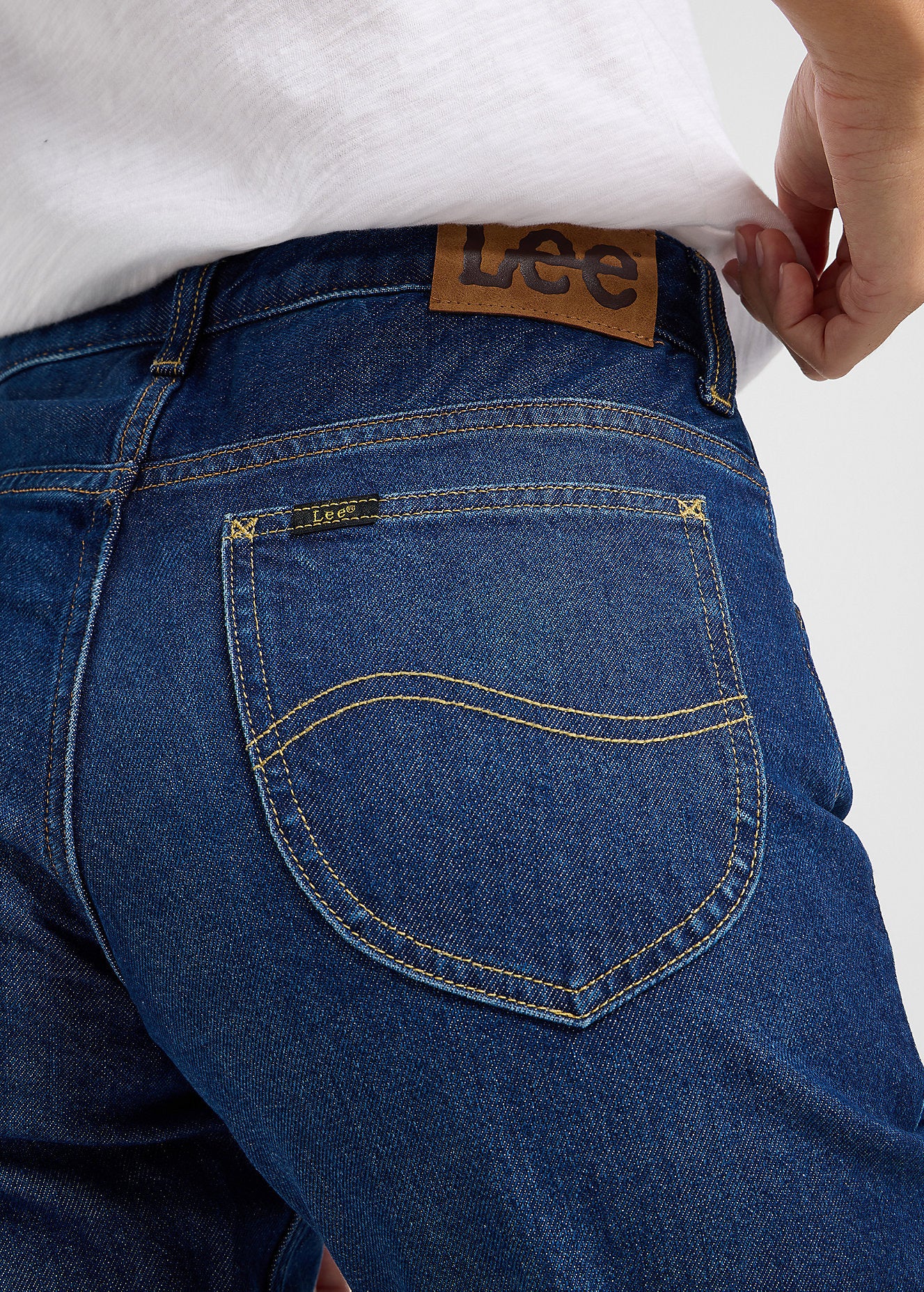 Damskie Spodnie Lee Rider Classic Close Call 112363807