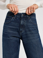 Damskie Spodnie Lee Rider Classic Dark Indigo 112355271