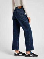 Damskie Spodnie Lee Rider Classic Dark Indigo 112355271