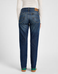 Damskie Spodnie Jeansowe Lee Rider Jeans Hyper Dark 112355235
