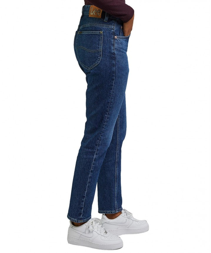 Damskie Spodnie Lee Rider Jeans Indigo Revival 112346312