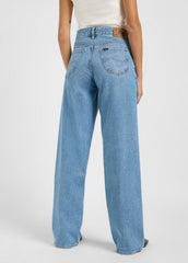 DAMSKIE SPODNIE LEE RIDER LOOSE BLUE KOI 112365089