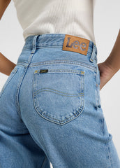 DAMSKIE SPODNIE LEE RIDER LOOSE BLUE KOI 112365089