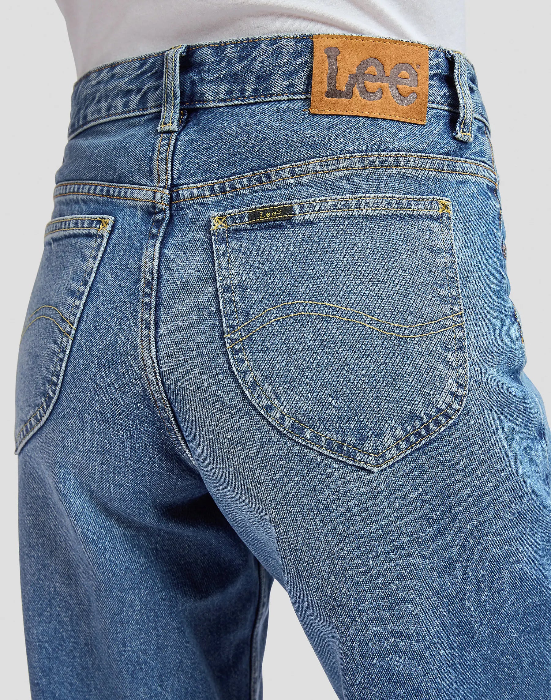 Damskie Spodnie Lee Rider Loose Modern Mid 112355132