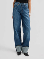 Damskie Spodnie Lee Rider Loose Richter 112378950