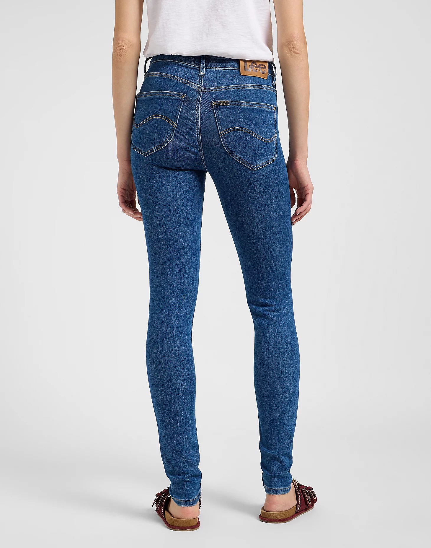 Spodnie Damskie Lee Scarlett High Clean Riley 112363594