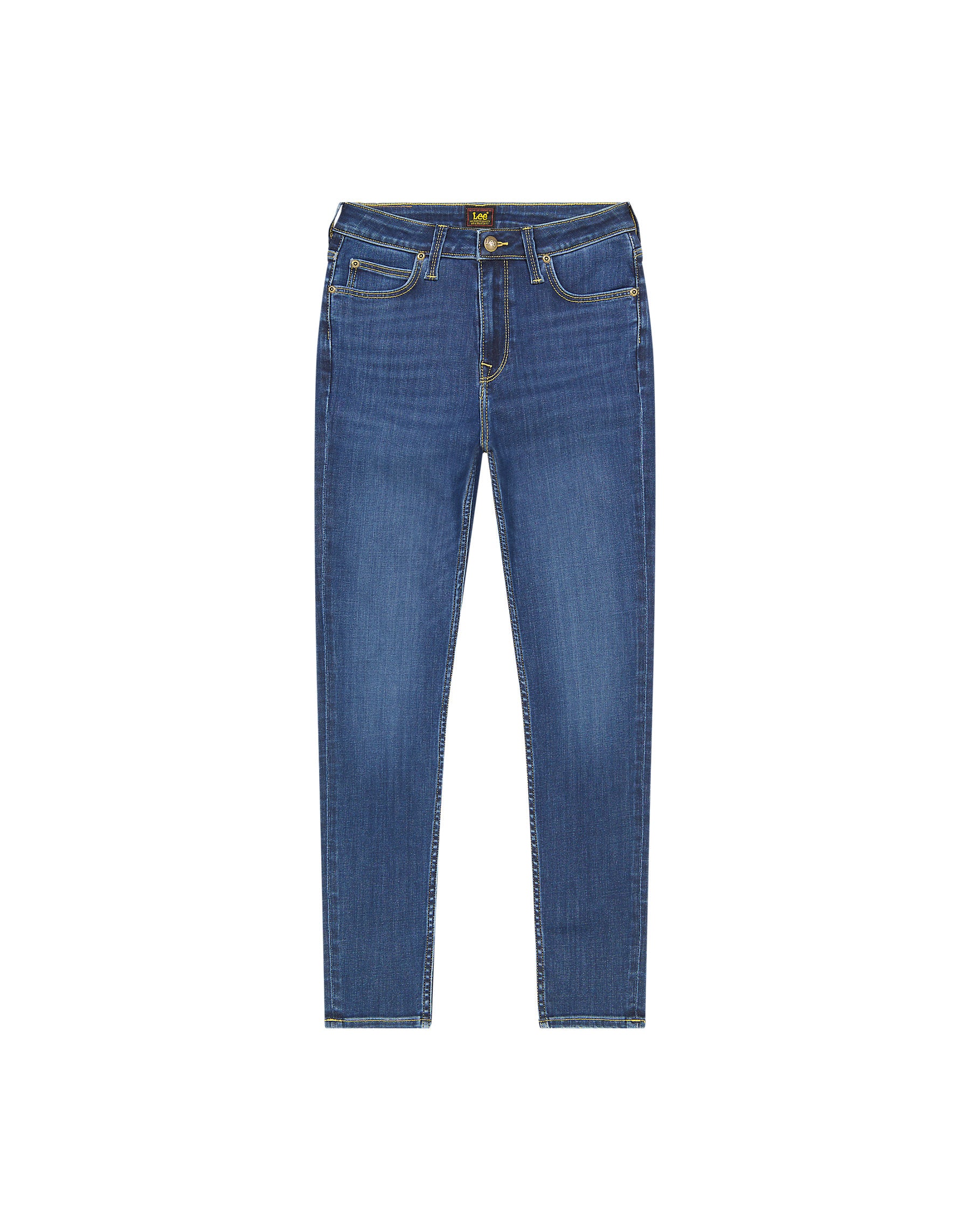 Damskie Spodnie Lee Scarlett High Ivy Wash 112363819