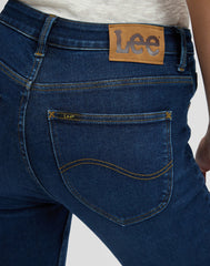 Damskie Spodnie Jeansowe Lee Scarlett High Zip Mid Clap 112376731