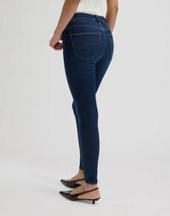 Damskie Spodnie Jeansowe Lee Scarlett High Zip Mid Clap 112376731