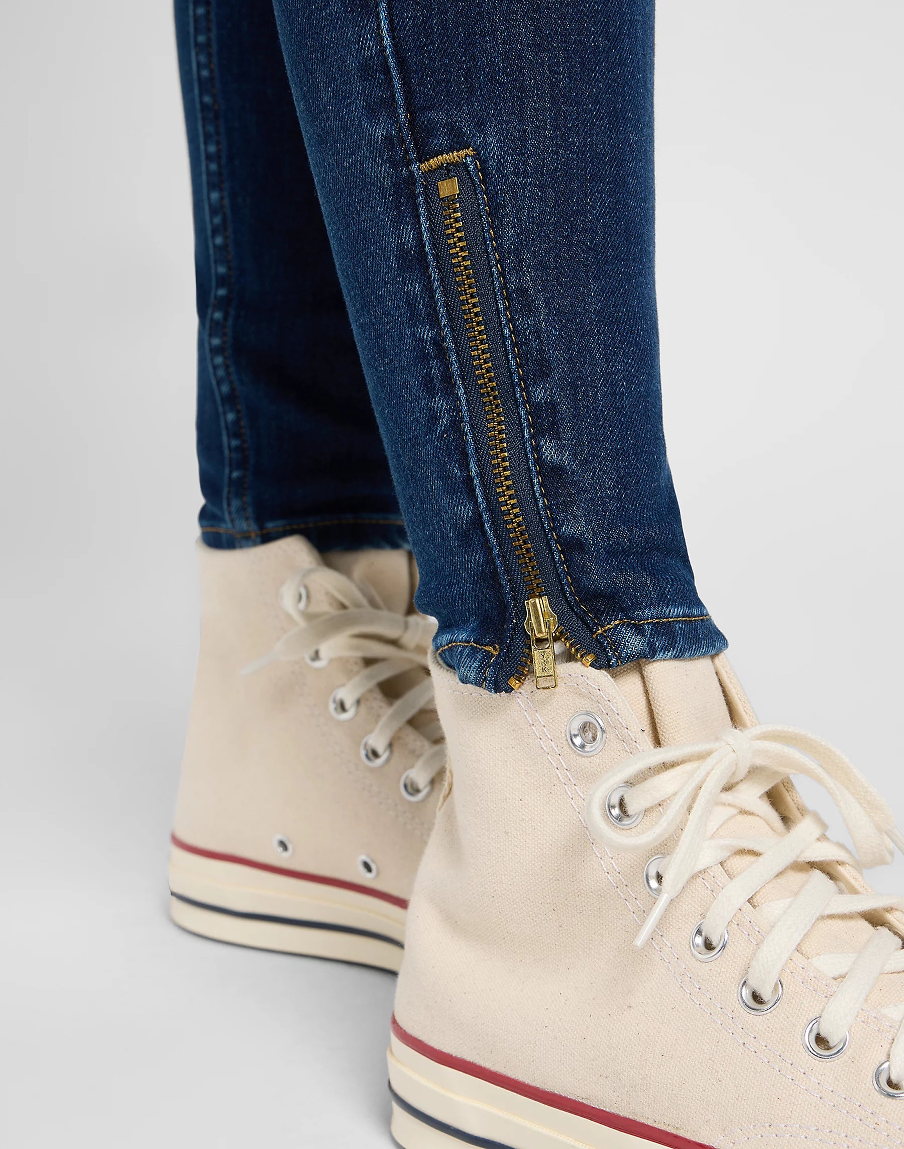 Damskie Spodnie Lee Scarlett High Zip No Foul 112370897