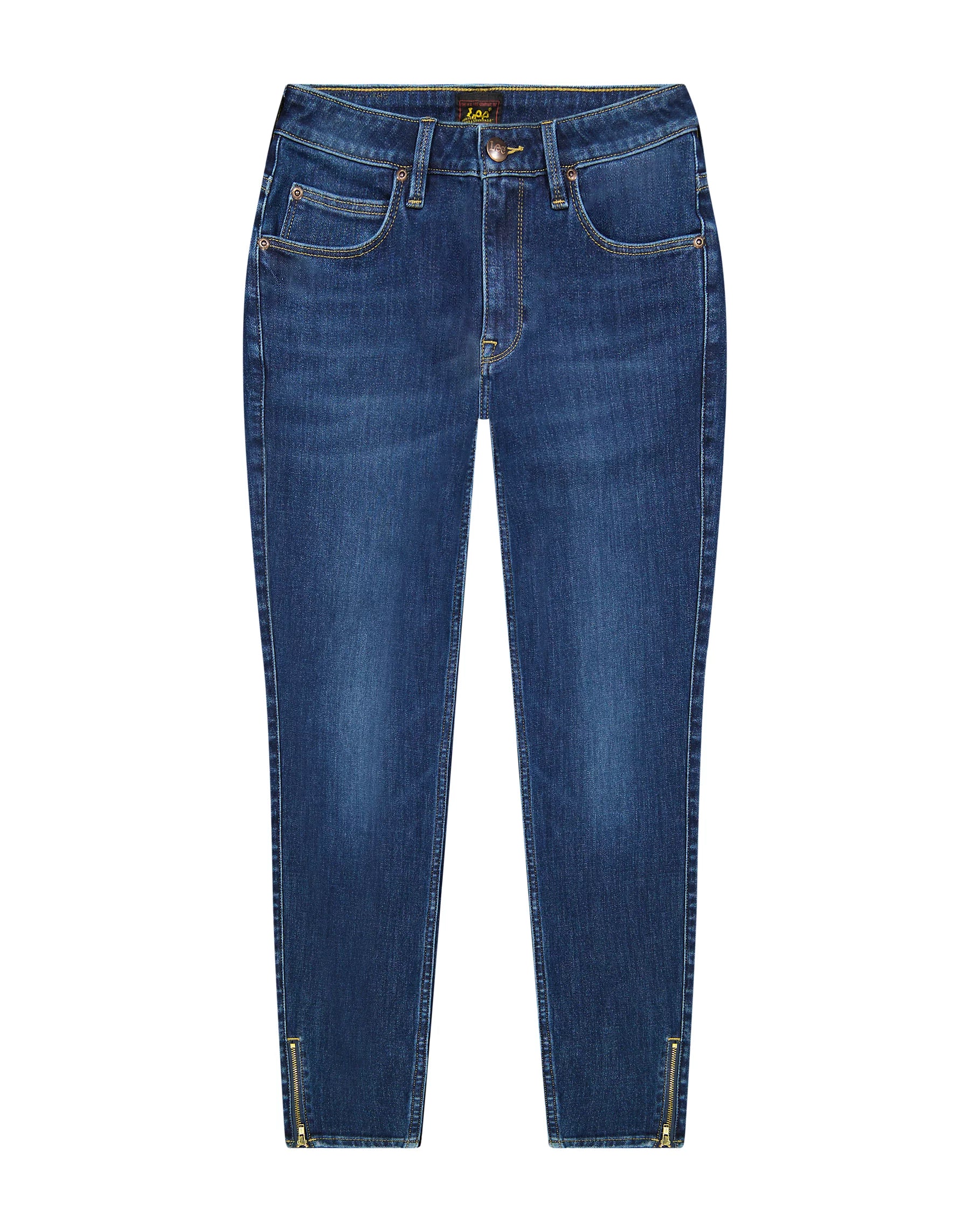 Damskie Spodnie Lee Scarlett High Zip No Foul 112370897