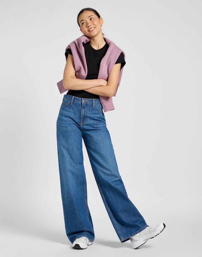 Damskie Spodnie Jeansowe Lee Stella Blueberry Field 112370896