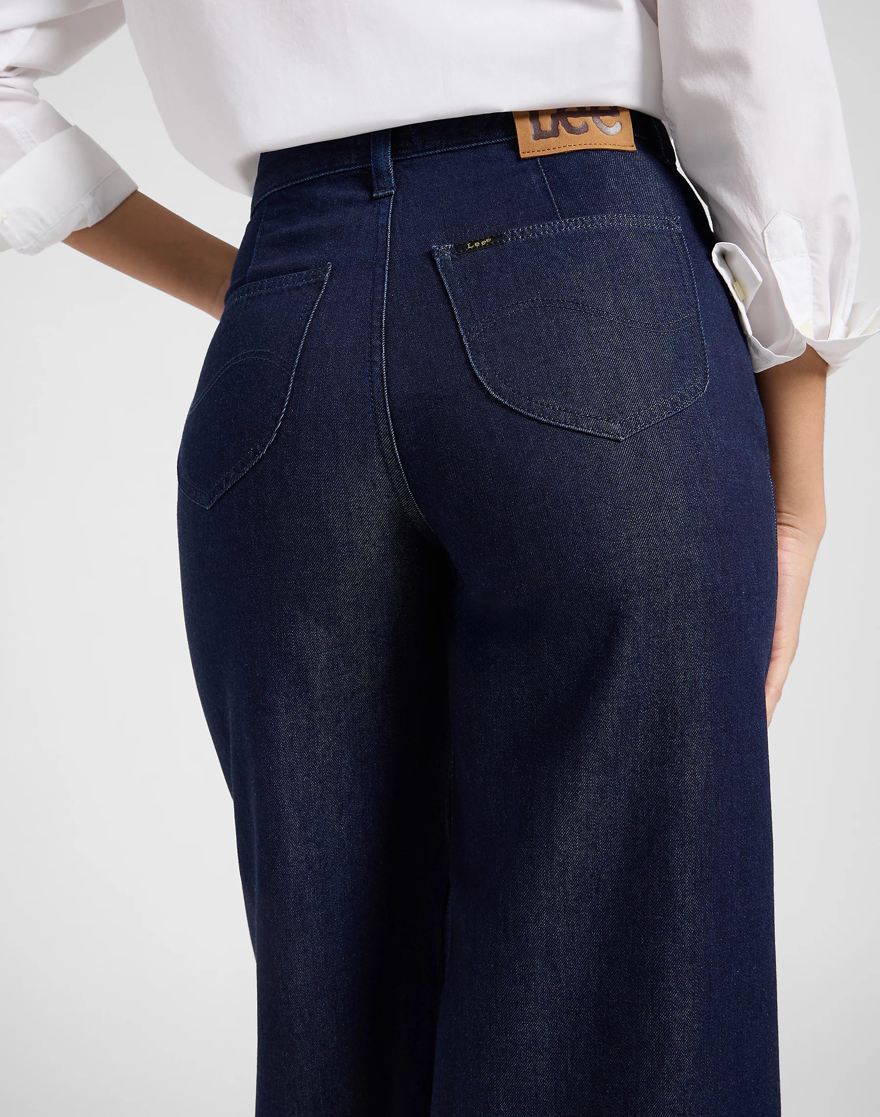 Damskie Spodnie Lee Stella Regal Blue 112370894