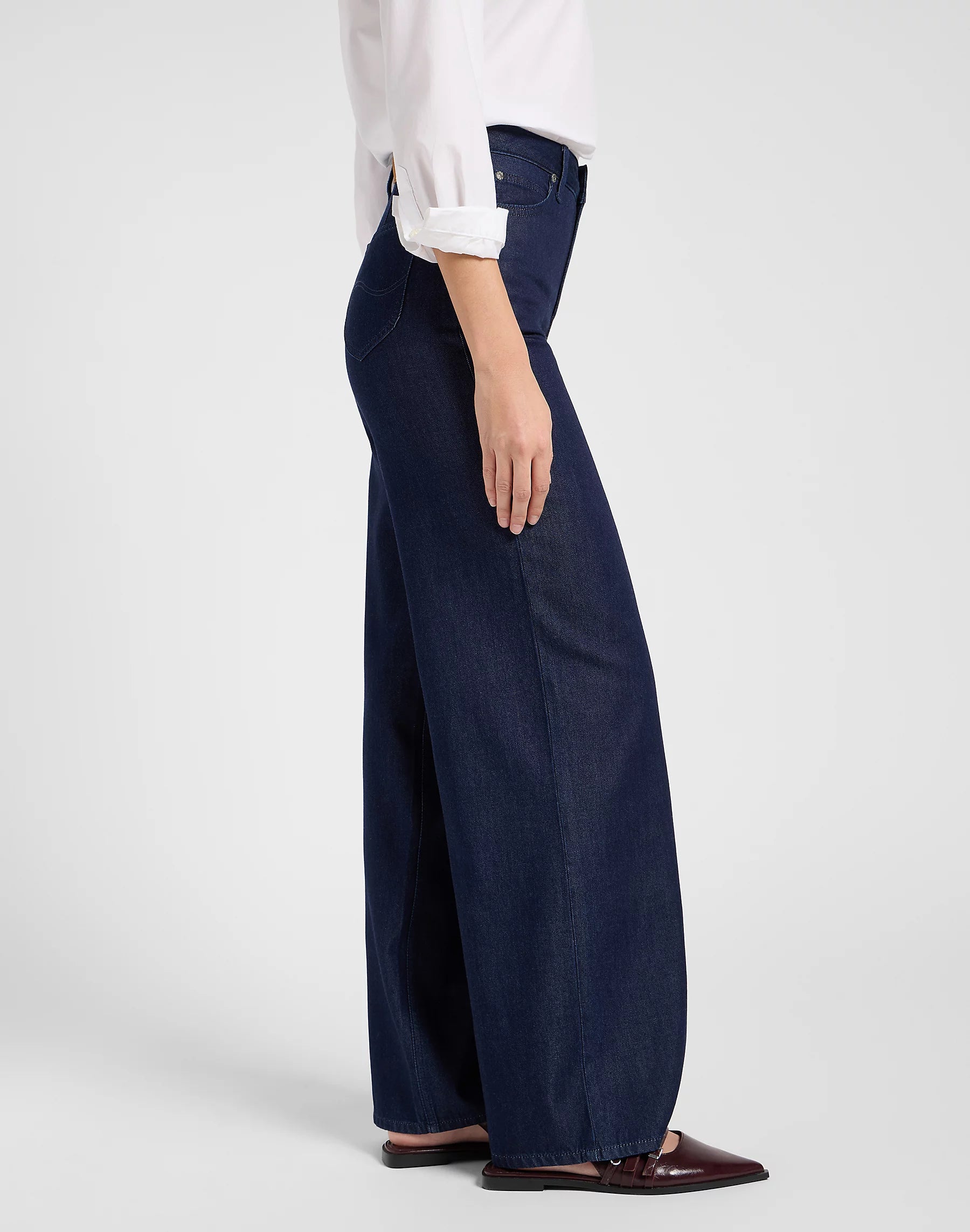 Damskie Spodnie Lee Stella Regal Blue 112370894